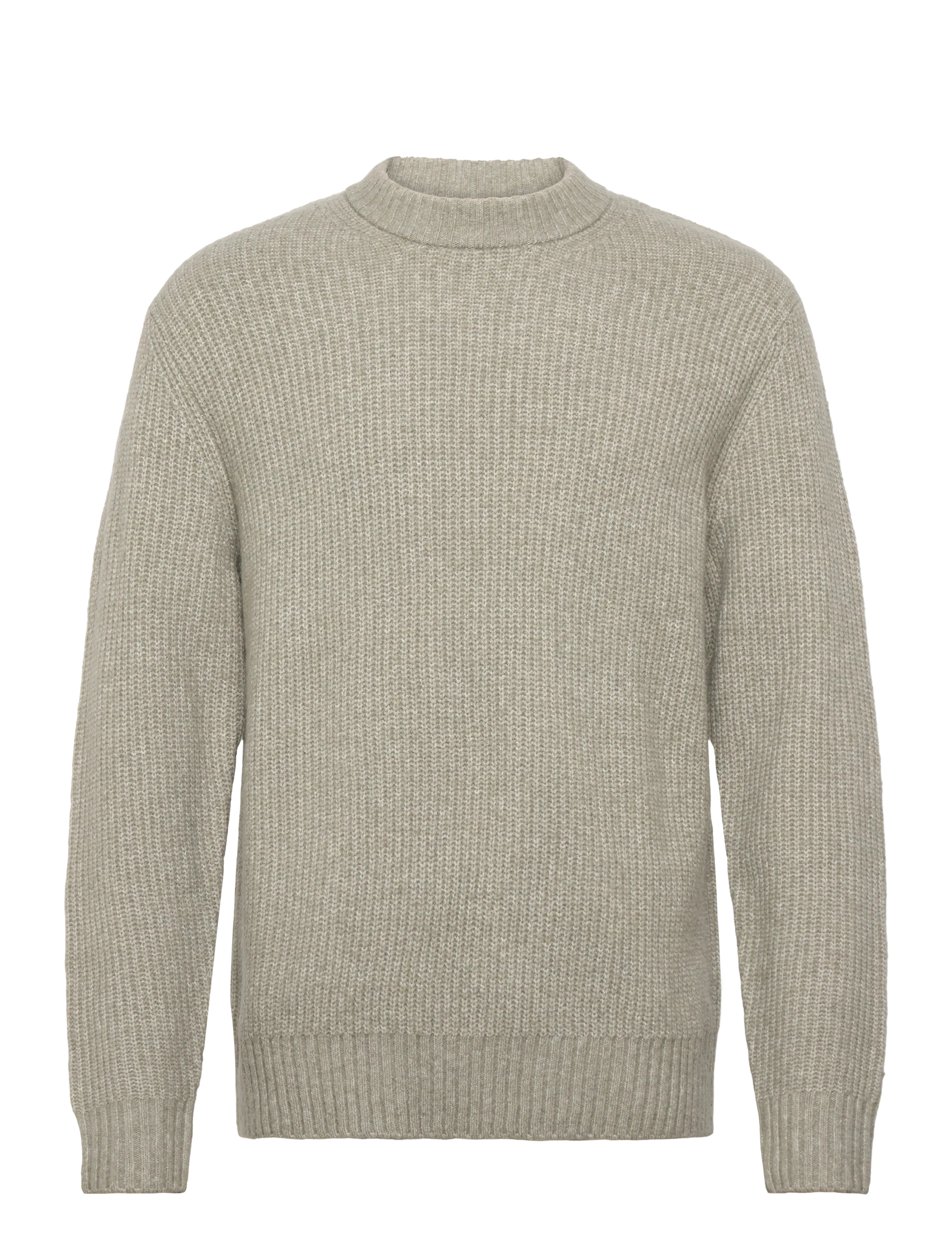 JACK & JONES Joryork Ollie Knit Crew Neck Beige - XL - Herren