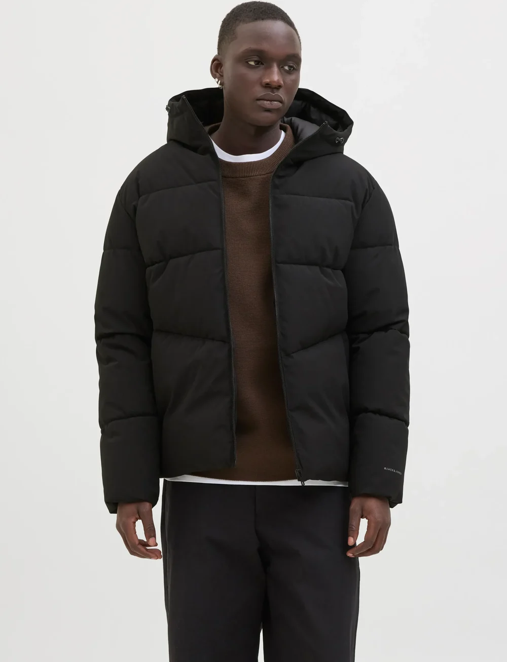 Jack & Jones - JJGLOBAL PUFFER JACKET - winterjacken - black - 0