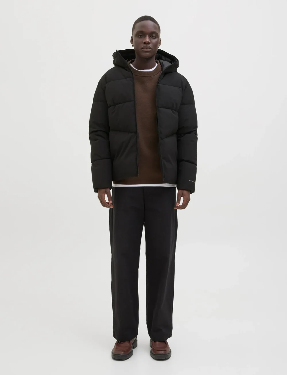 Jack & Jones - JJGLOBAL PUFFER JACKET - winterjacken - black - 3