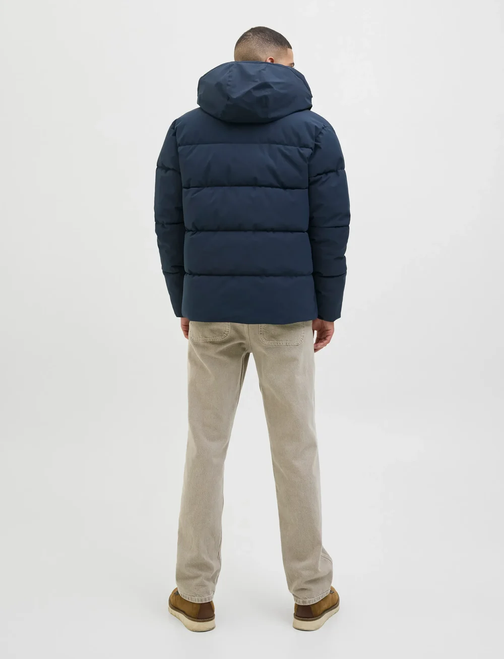 Jack & Jones - JJGLOBAL PUFFER JACKET - talvejoped - sky captain - 2