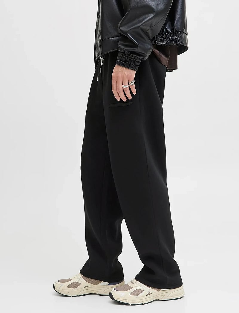 Jack & Jones - JPSTKARL SCUBA SWEAT PANTS LN - mallistot - black - 3