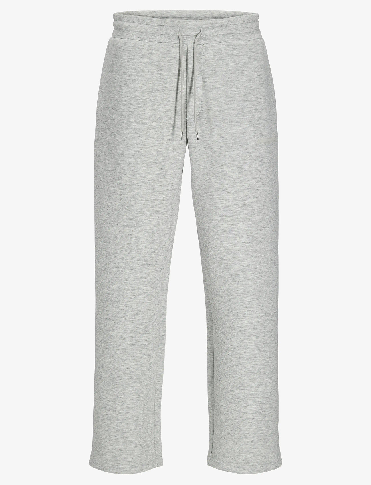 Jack & Jones - JPSTKARL SCUBA SWEAT PANTS LN - kollektioner - light grey melange - 1