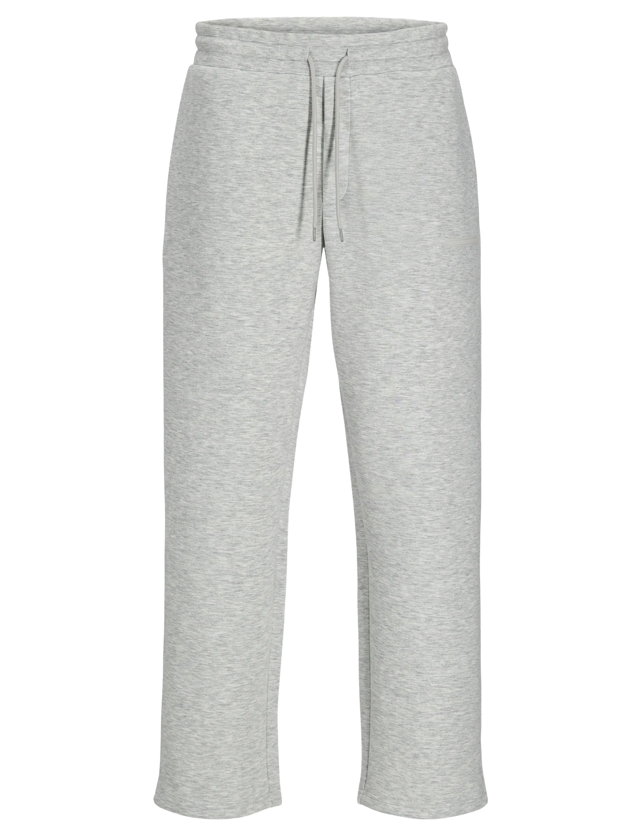 Jack & Jones JPSTKARL SCUBA SWEAT PANTS LN - Joggingbyxor - LIGHT GREY MELANGE / grey