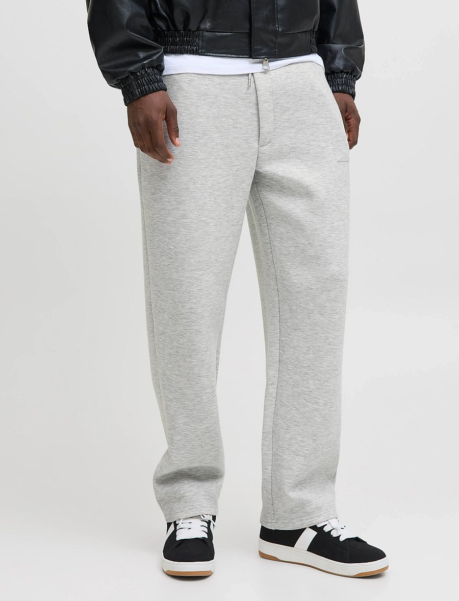 Jack & Jones - JPSTKARL SCUBA SWEAT PANTS LN - kolekcijas - light grey melange - 0
