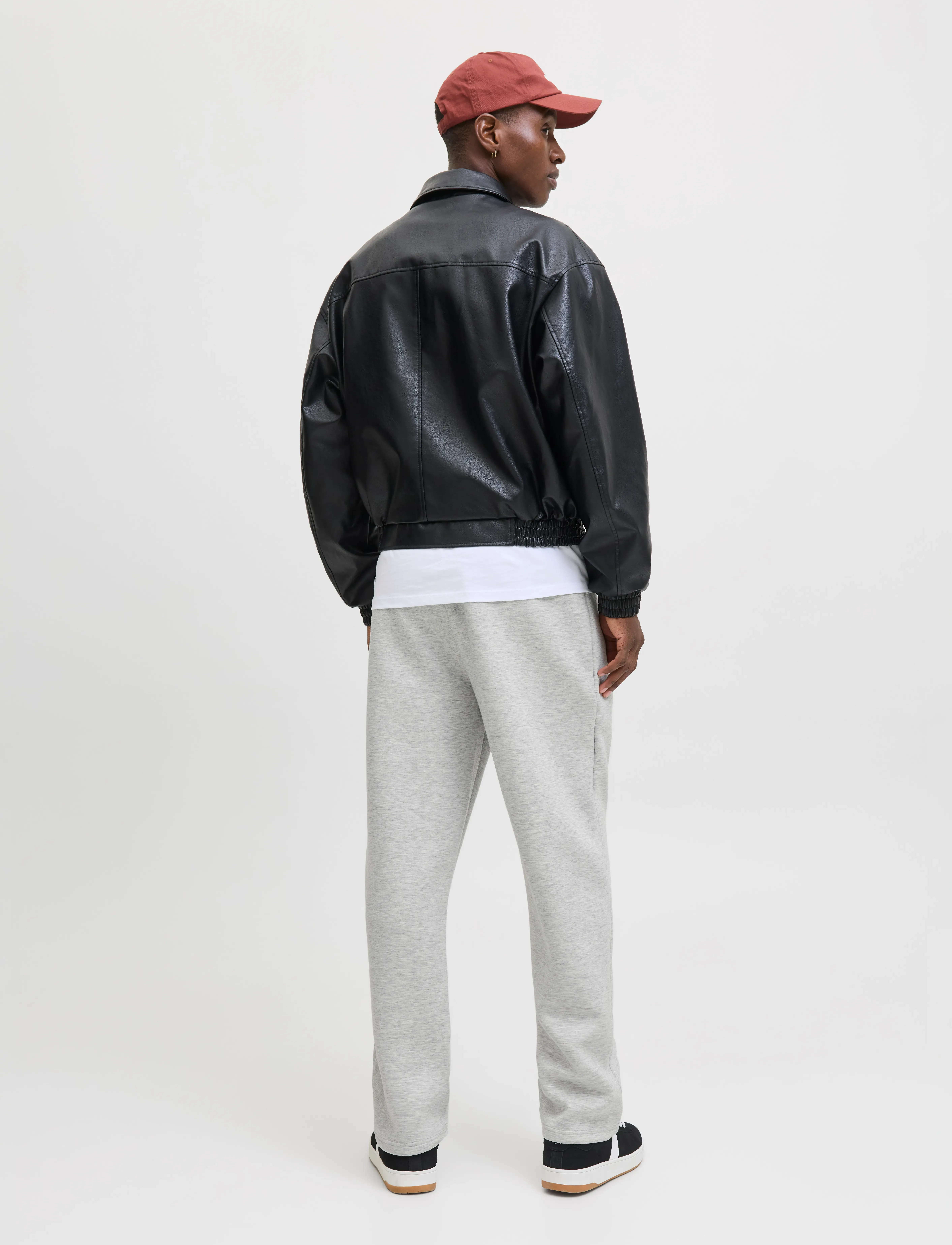 Jack & Jones - JPSTKARL SCUBA SWEAT PANTS LN - kollektionen - light grey melange - 3