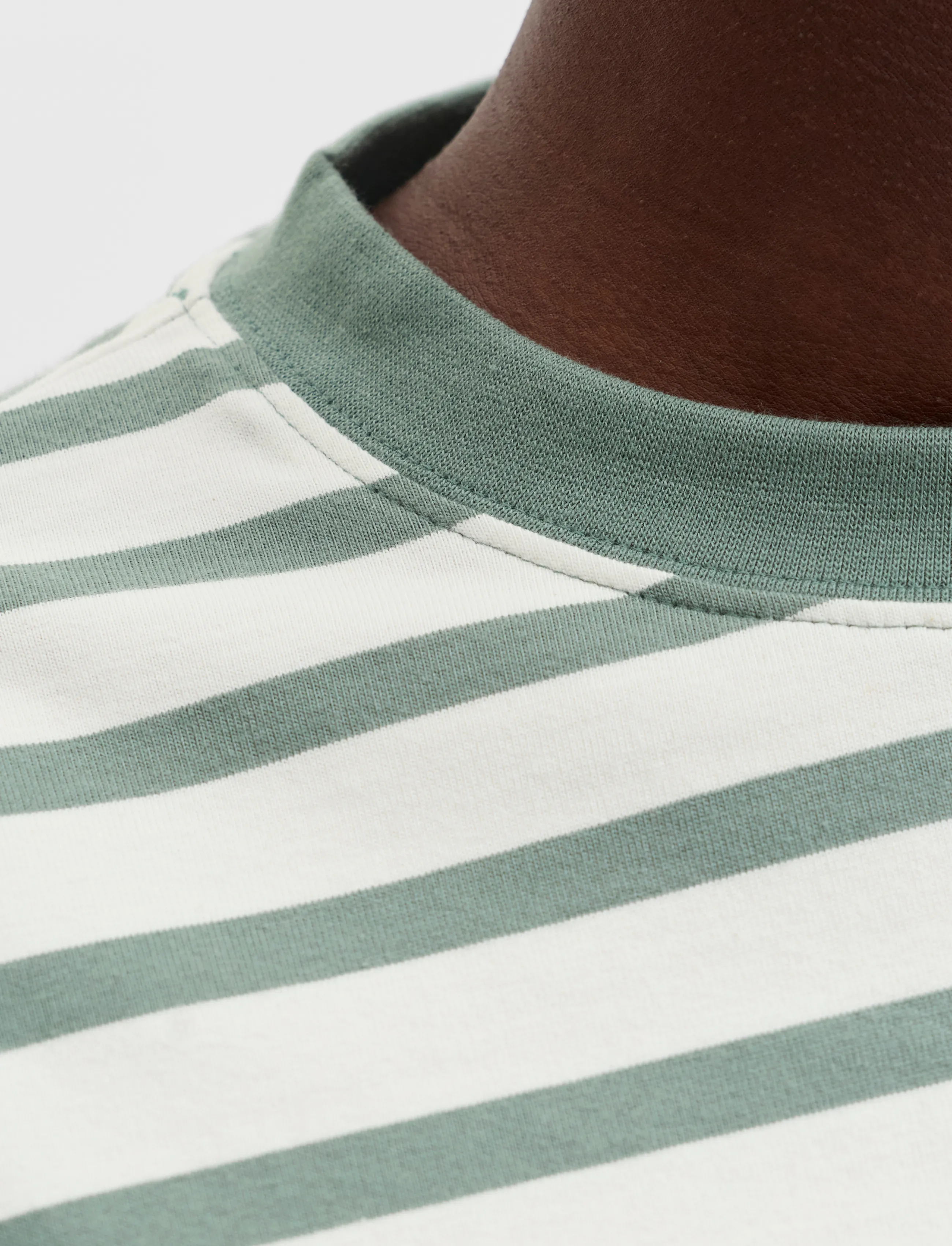 JACK & JONES Jornorrebro Stripe Tee Ls Crew Neck långärmade t-shirts herr – bild 6
