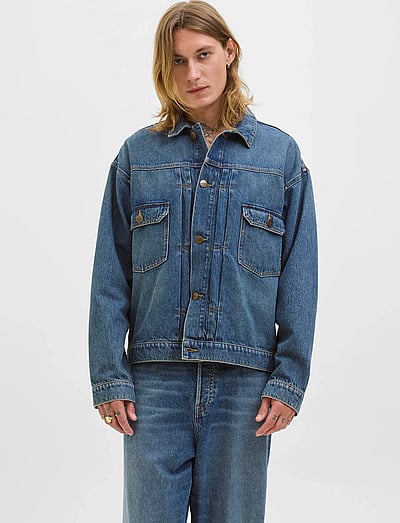Jack & Jones JJIMILES JACKET SQ 439 NOOS - Uforede denimjakker - BLUE DENIM / blue
