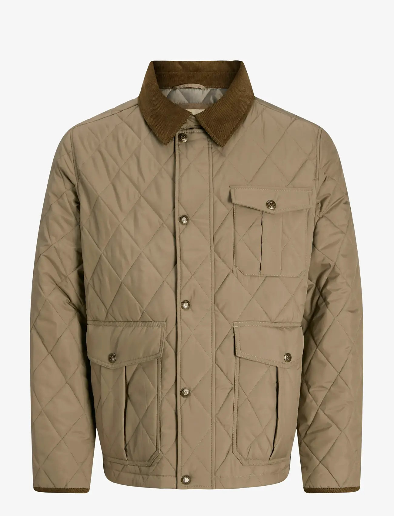 Jack & Jones - JPRBLUBRYAN QUILTED JACKET - efterårsjakker - brindle - 1