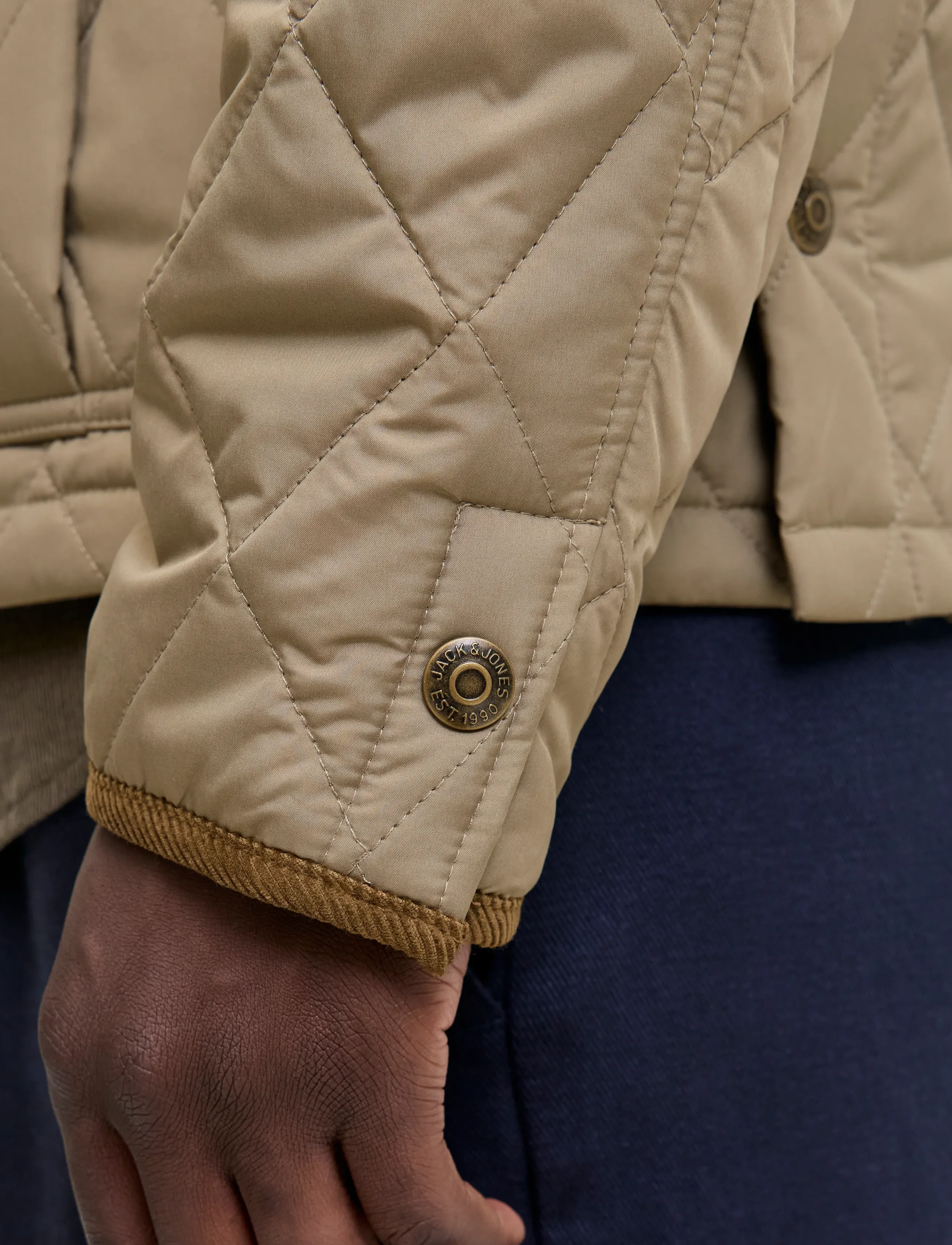 Jack & Jones - JPRBLUBRYAN QUILTED JACKET - ytterkläder - brindle - 4