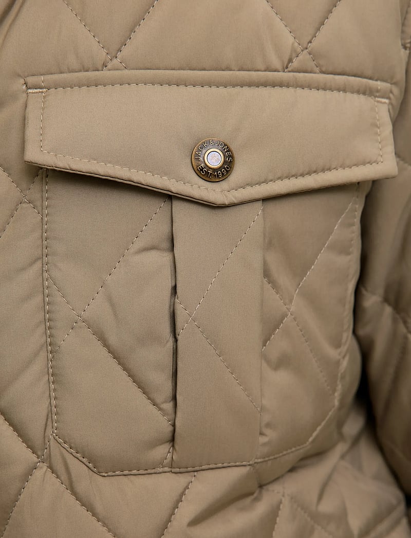 Jack & Jones - JPRBLUBRYAN QUILTED JACKET - efterårsjakker - brindle - 5