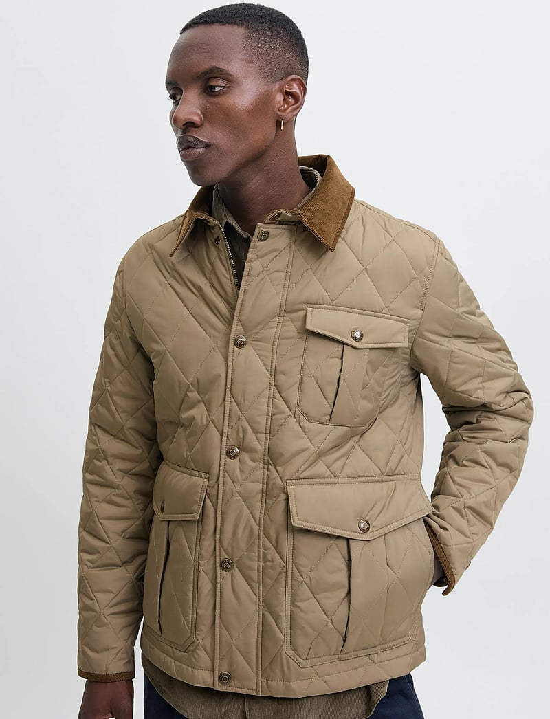 JPRBLUBRYAN QUILTED JACKET BRINDLE