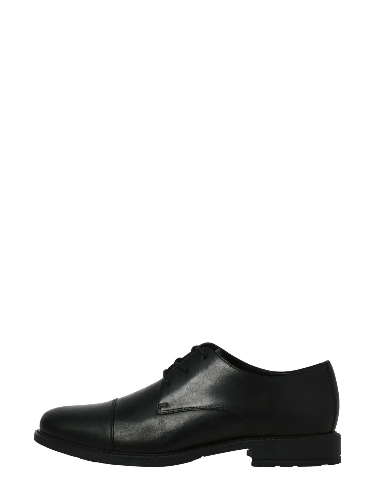 JFWOSLO LEATHER DRESS SHOE NOOS - BLACK