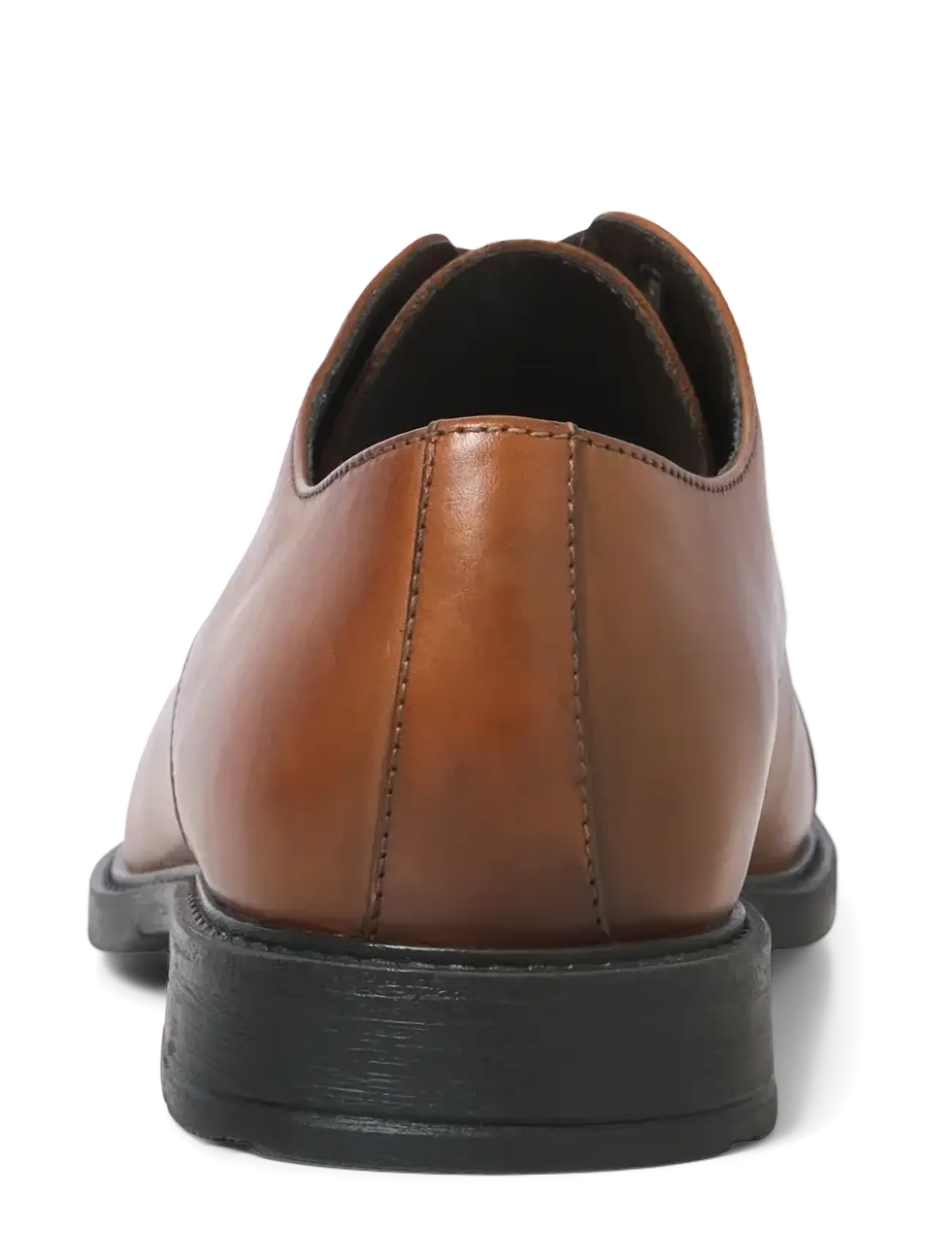 Jack & Jones - JFWOSLO LEATHER DRESS SHOE NOOS - lackschuhe - cognac - 3