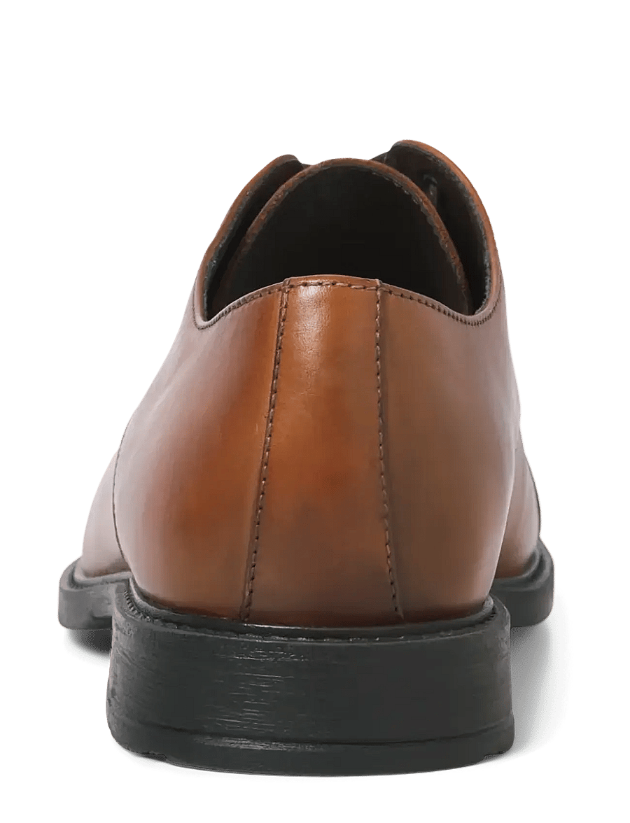 Jack & Jones - JFWOSLO LEATHER DRESS SHOE NOOS - lackschuhe - cognac - 3
