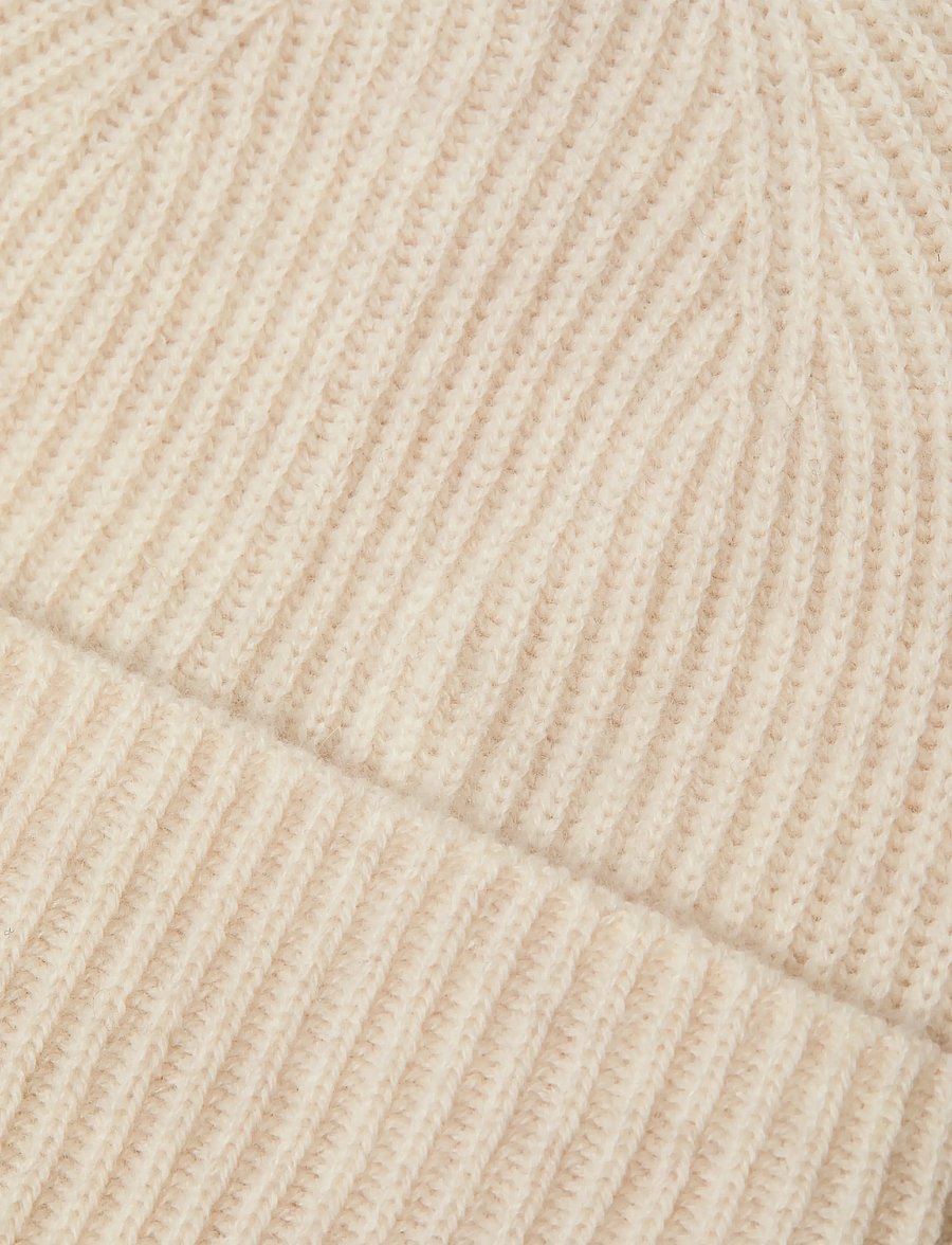 Jack & Jones - JACCOPENHAGEN WOOL BEANIE NOOS - kollektioner - beige - 1