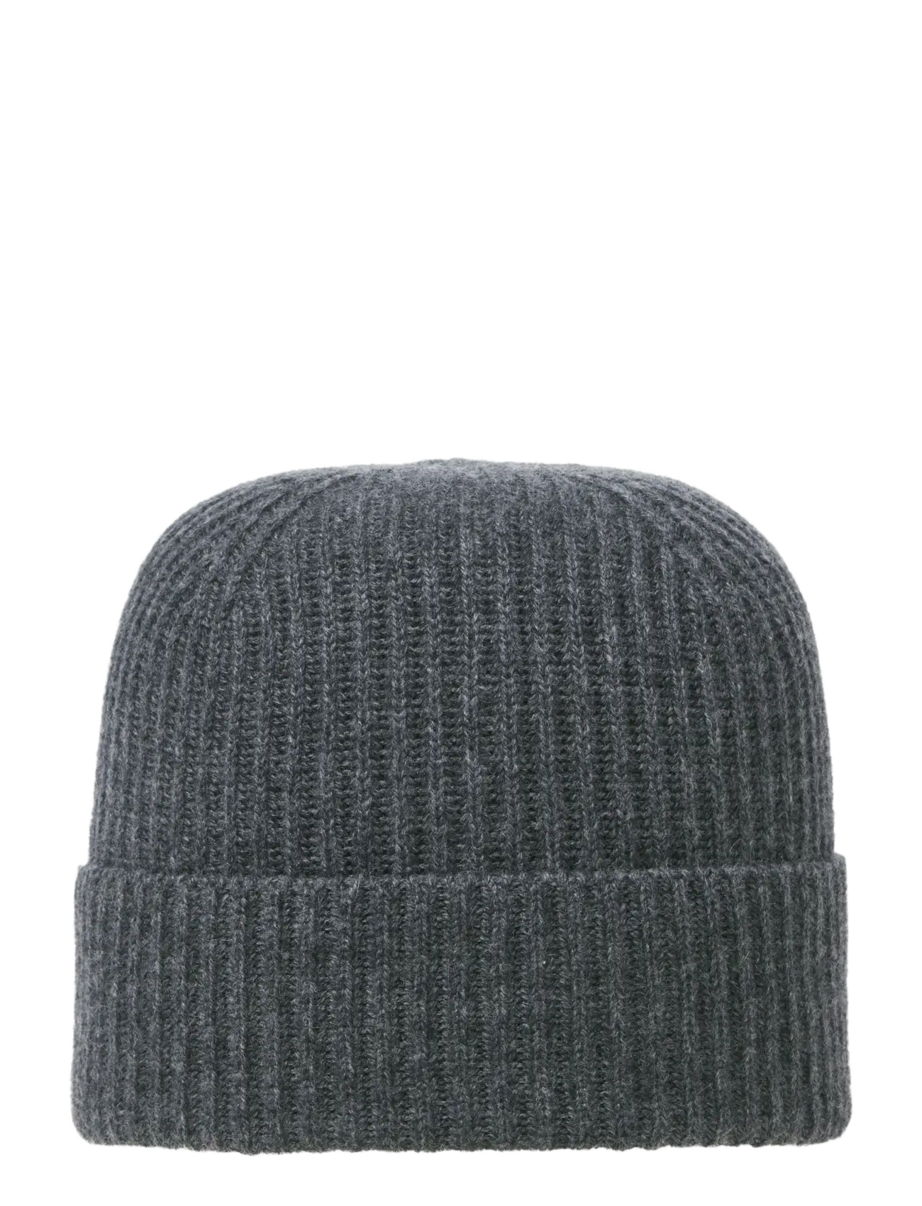 Jack & Jones JACCOPENHAGEN WOOL BLEND BEANIE NOOS - Huer - DARK GREY MELANGE / grey