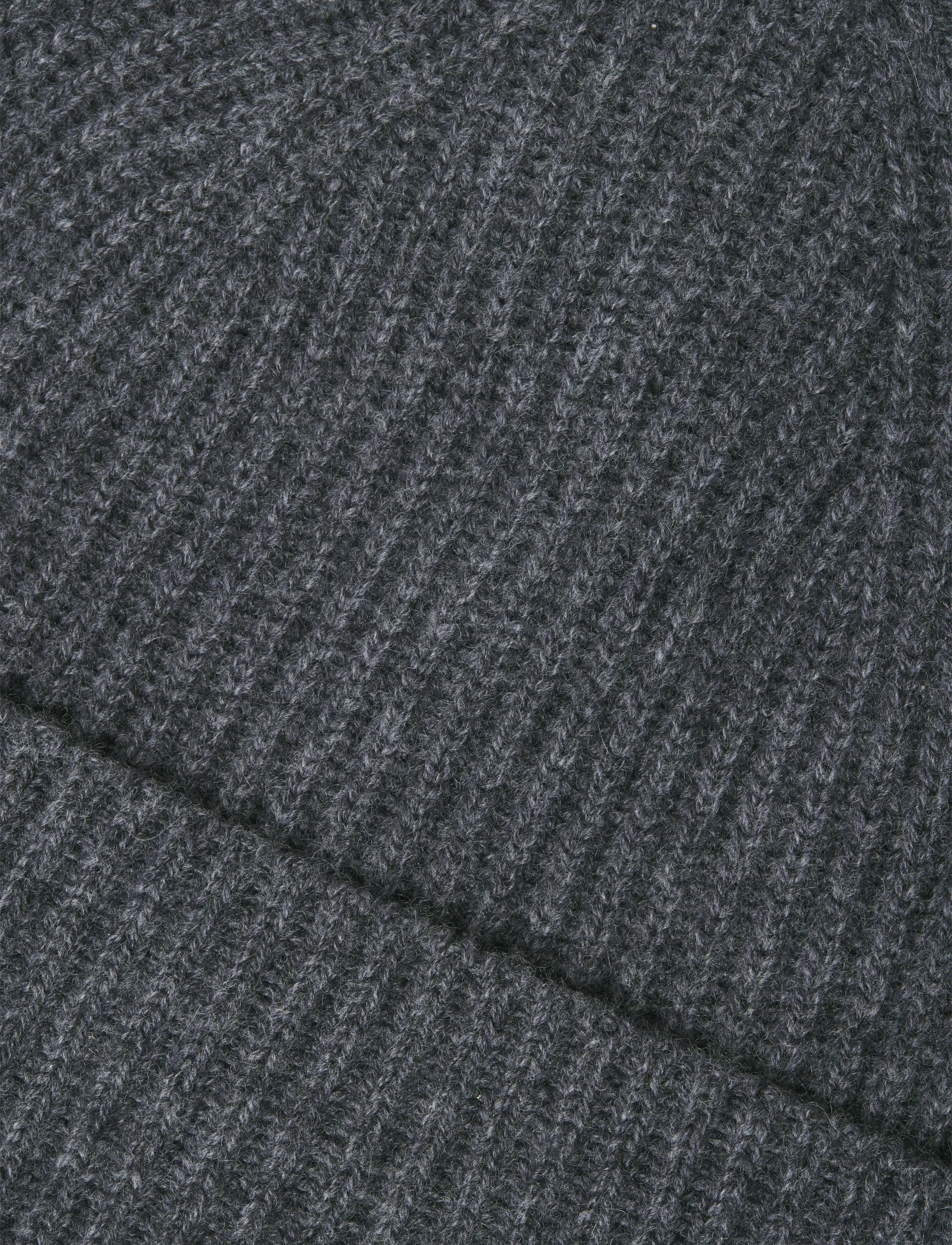 Jack & Jones - JACCOPENHAGEN WOOL BEANIE NOOS - accessoires - dark grey melange - 3