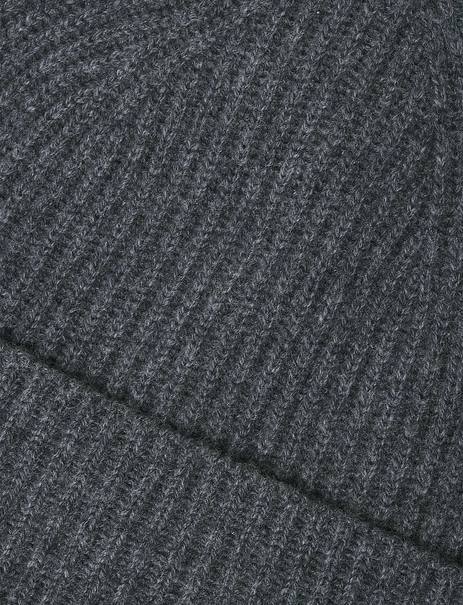 Jack & Jones - JACCOPENHAGEN WOOL BEANIE NOOS - kollektioner - dark grey melange - 3
