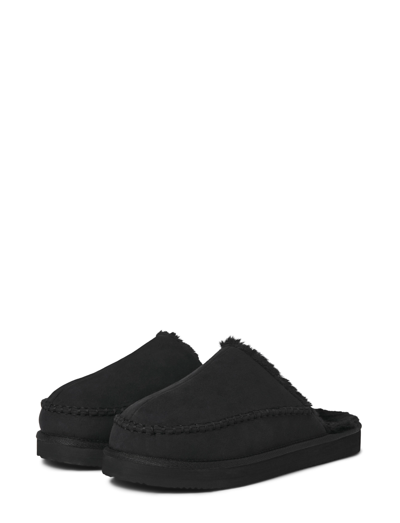 Jack & Jones - JFWMANOR MOC MULE - muula-kingad ja kotad - anthracite - 1