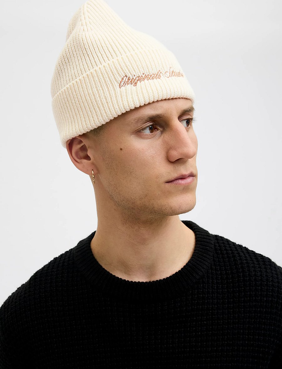Jack & Jones - JACNORREBRO REGULAR BEANIE NOOS - kollektionen - antique white - 3