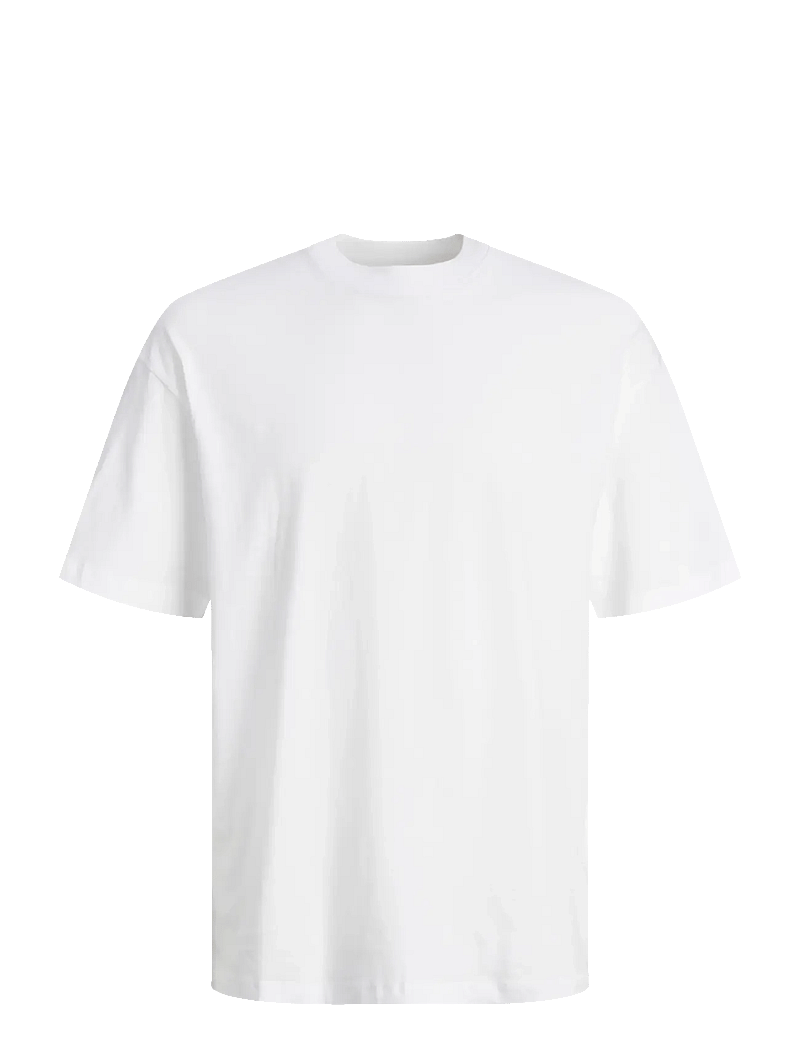 Jack & Jones - JJHUGO LOOSE TEE SS CN 5PK MP NOOS - kortärmade t-shirts - white - 2