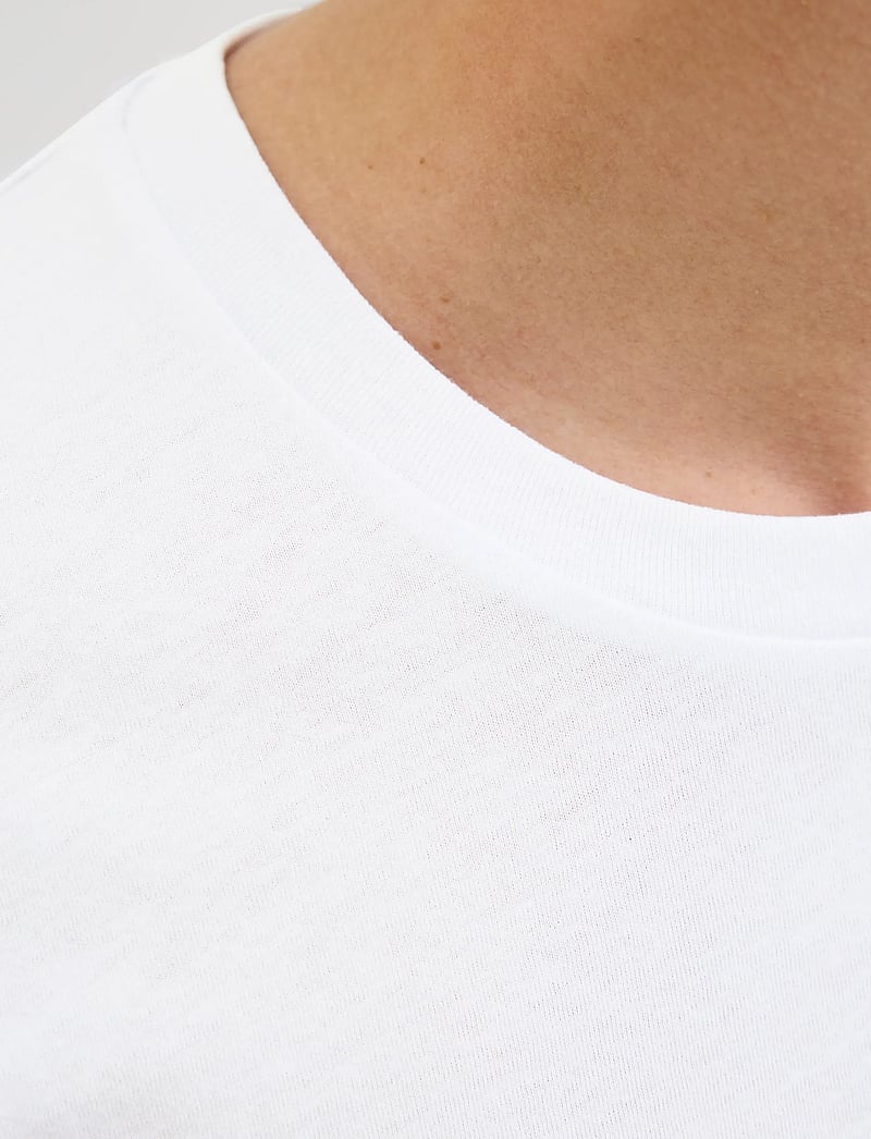 Jack & Jones - JJHUGO LOOSE TEE SS CN 5PK MP NOOS - kortärmade t-shirts - white - 5