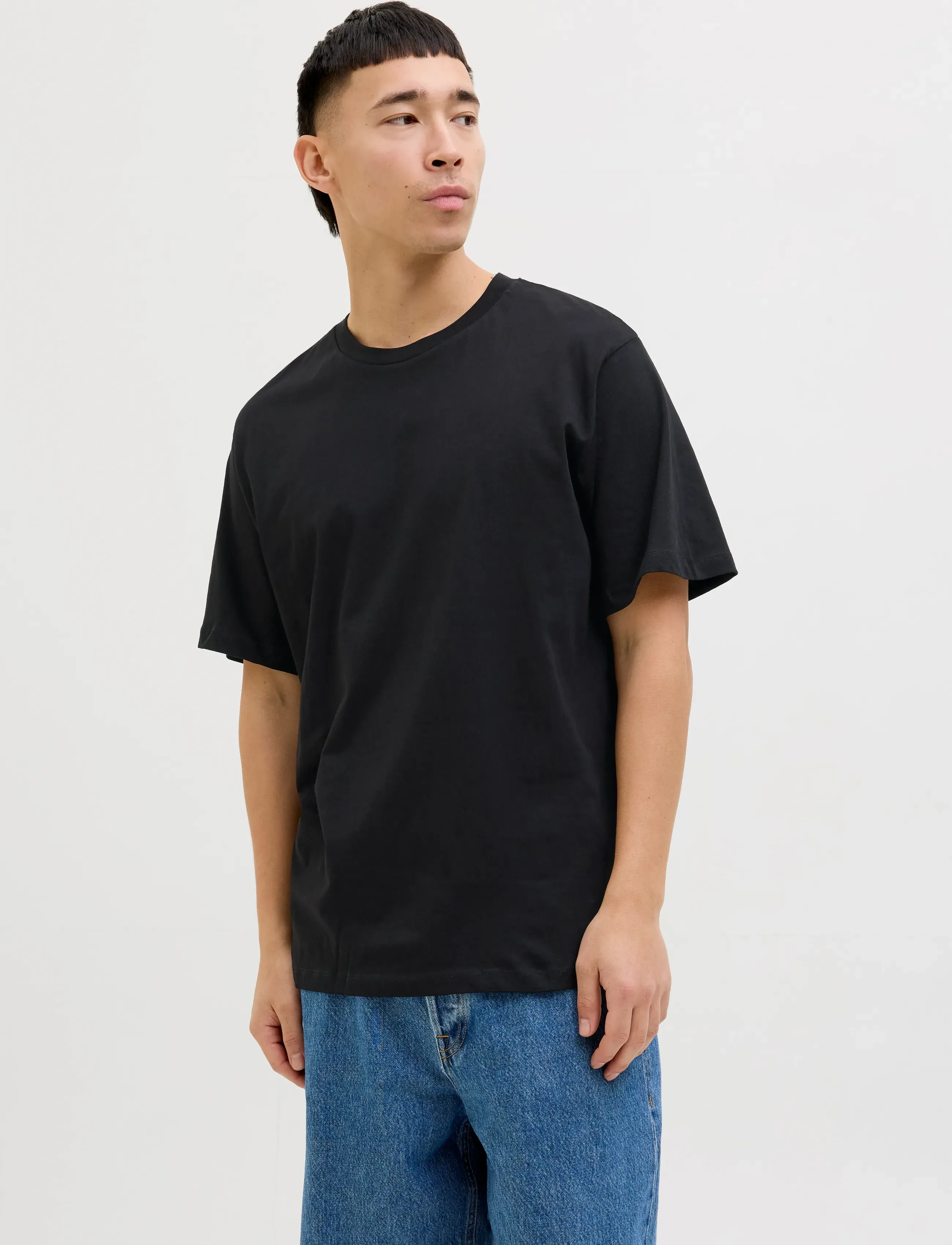 JACK & JONES Jjhugo Loose Tee Ss Cn 5Pk Mp Noos t-shirts herr – bild 5