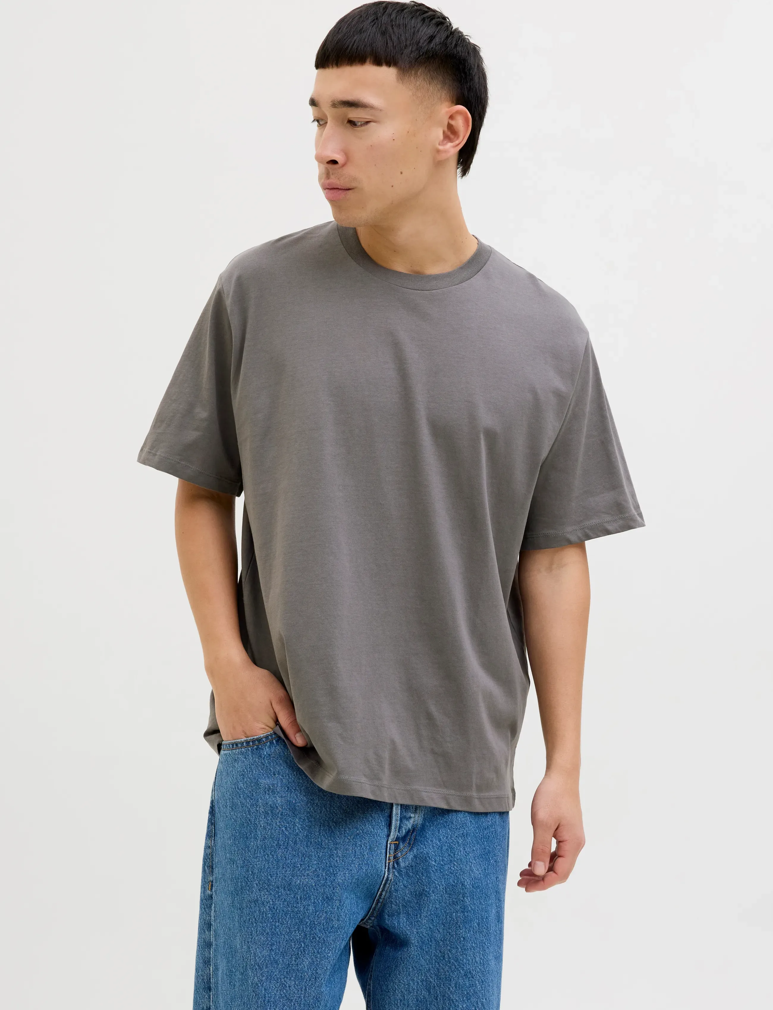JACK & JONES Jjhugo Loose Tee Ss Cn 5Pk Mp Noos t-shirts herr – bild 6