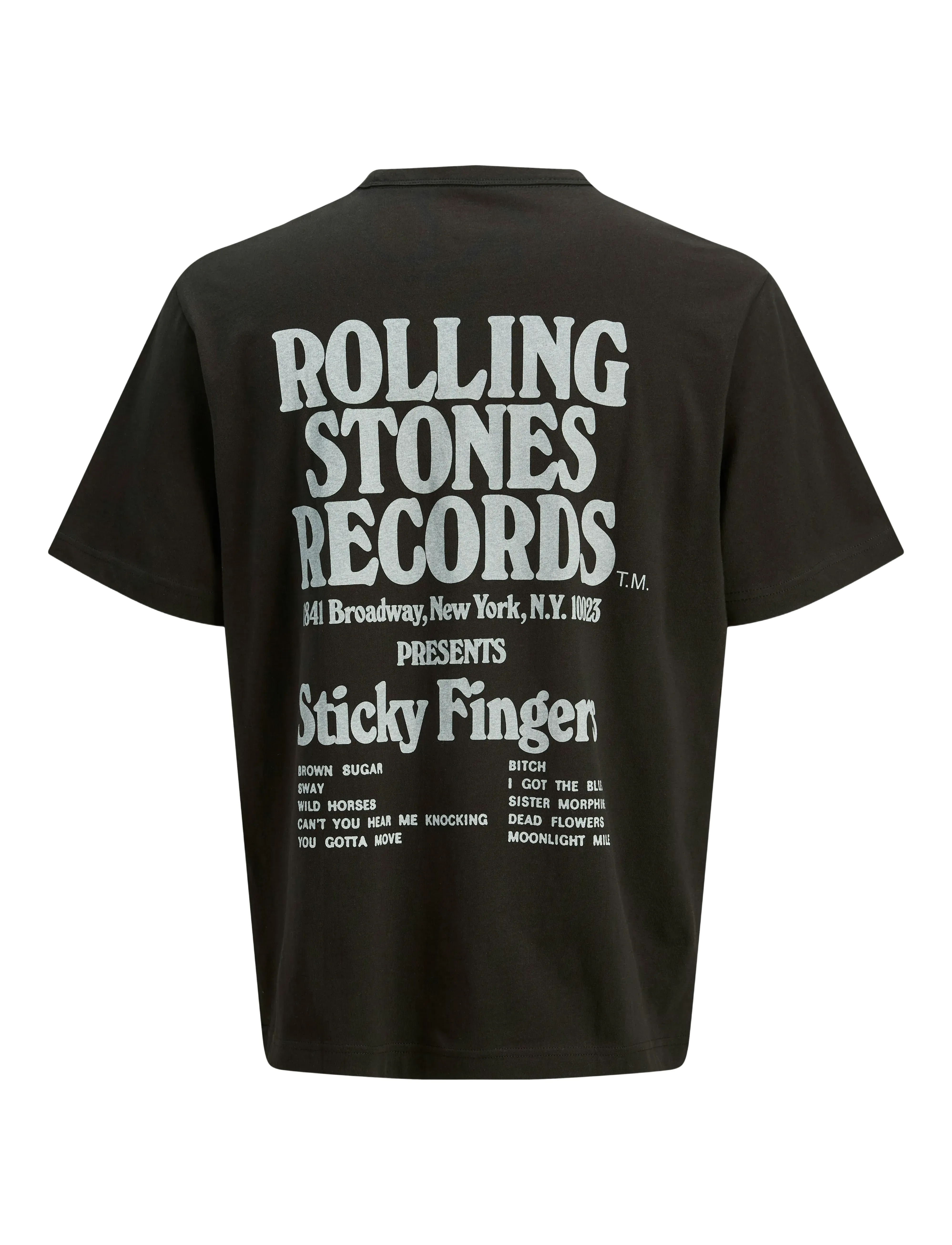 Jack & Jones - JPRBLUSTONES SS TEE - kortärmade t-shirts - black - 3