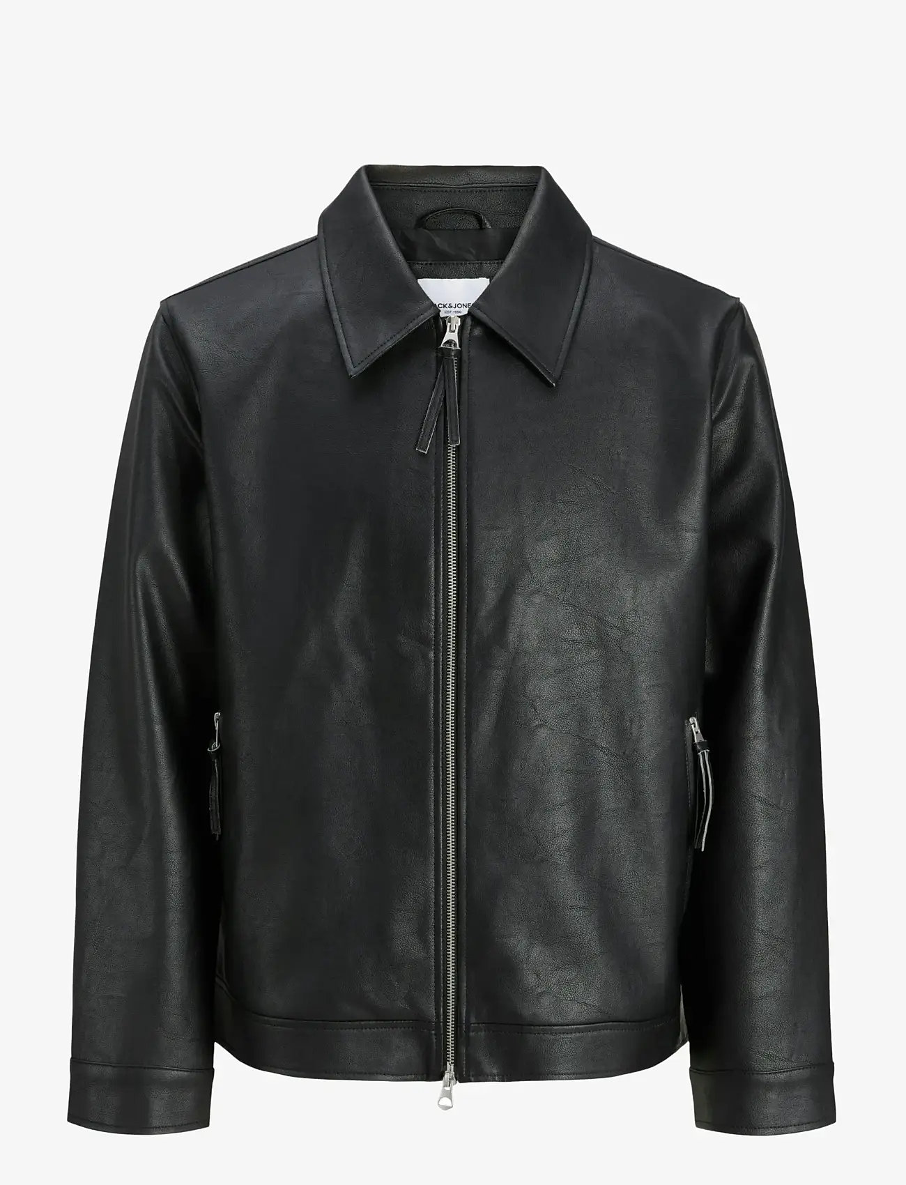 Jack & Jones - JORAUSTIN PU JACKET STYD AW24 - herbstjacken - black - 1