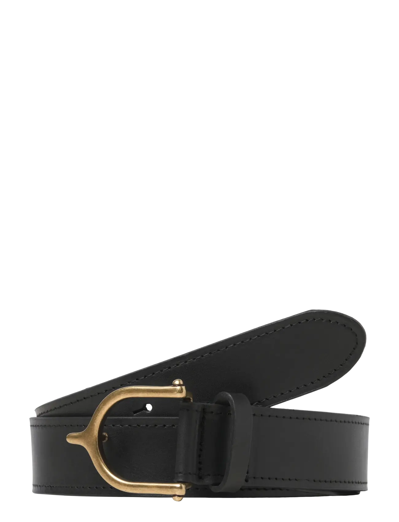 Jack & Jones Jacenzo Leather Belt, 85, Belts, Schwarz - Classic Männerswear