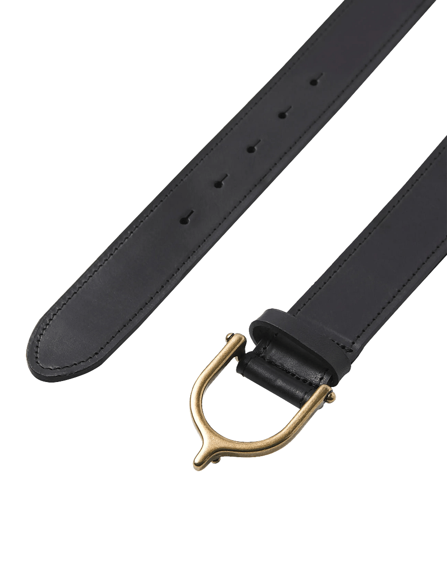 Jack & Jones - JACENZO LEATHER BELT - klassisch gürtel - black - 1