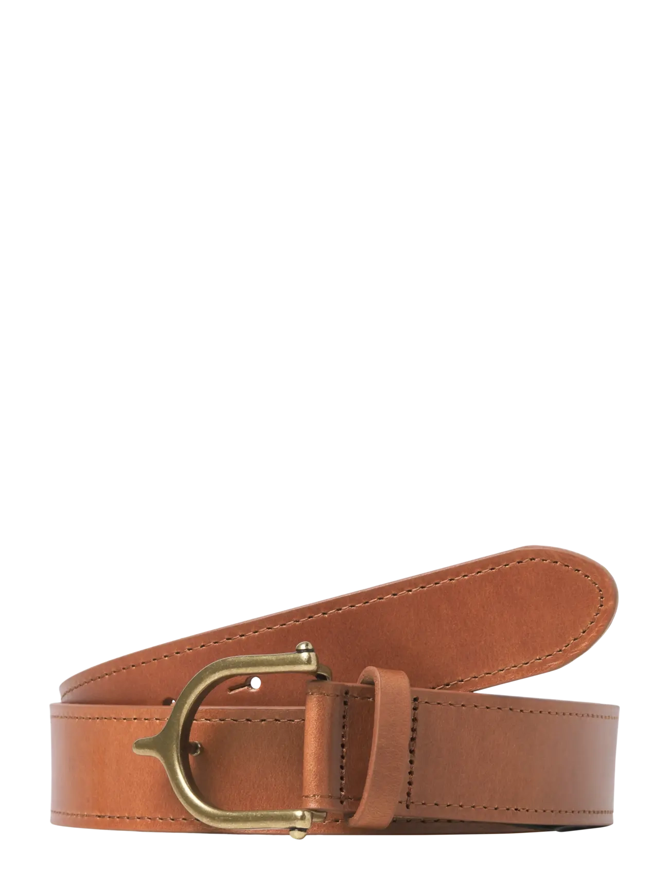 JACK & JONES Jacenzo Leder Gürtel Braun - 80 - Herren