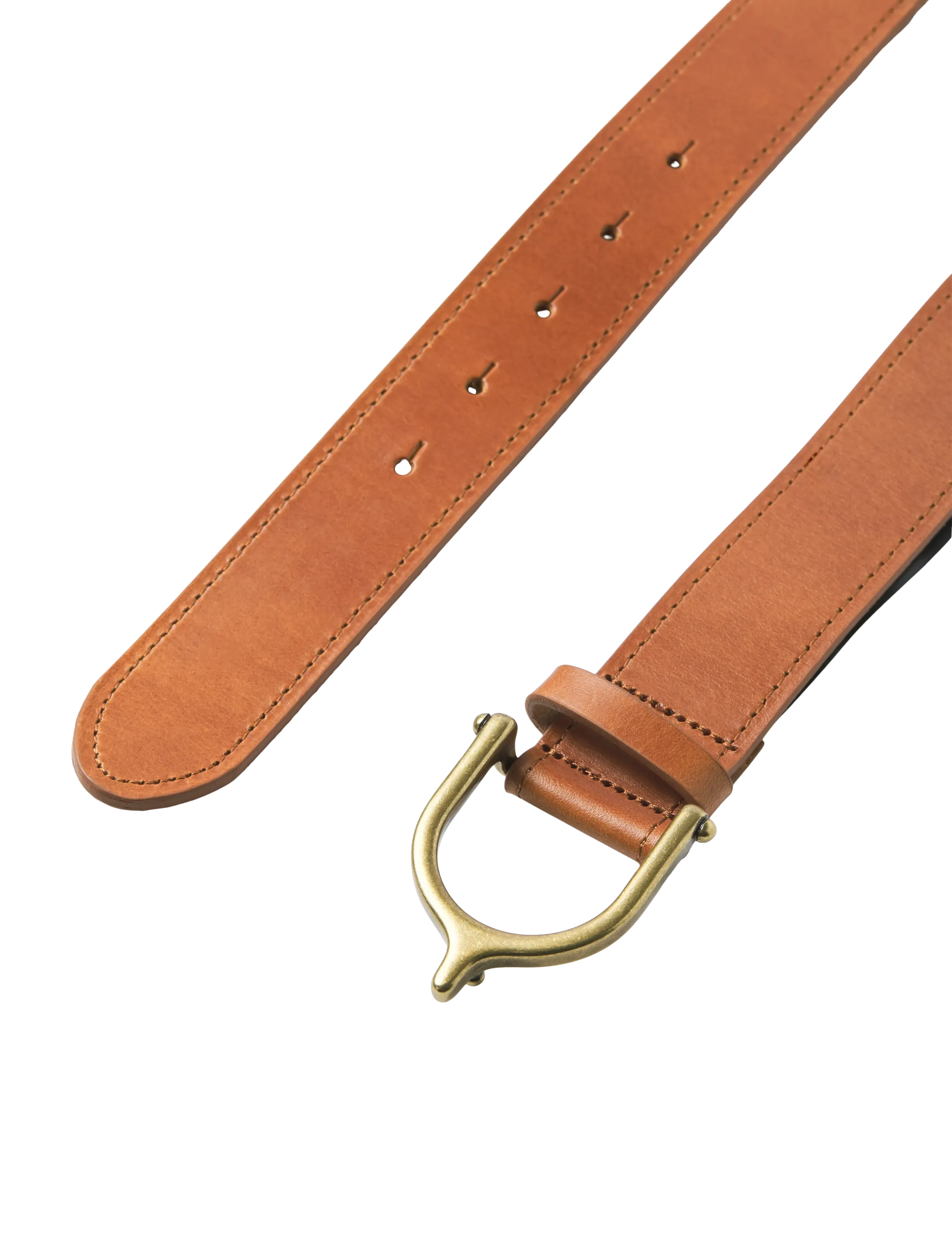 Jack & Jones - JACENZO LEATHER BELT - klassisch gürtel - cognac - 2