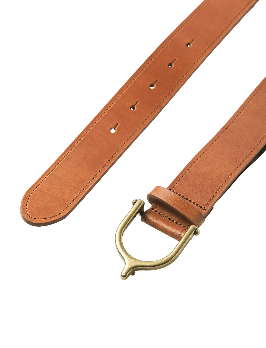 Jack & Jones - JACENZO LEATHER BELT - klassisch gürtel - cognac - 2