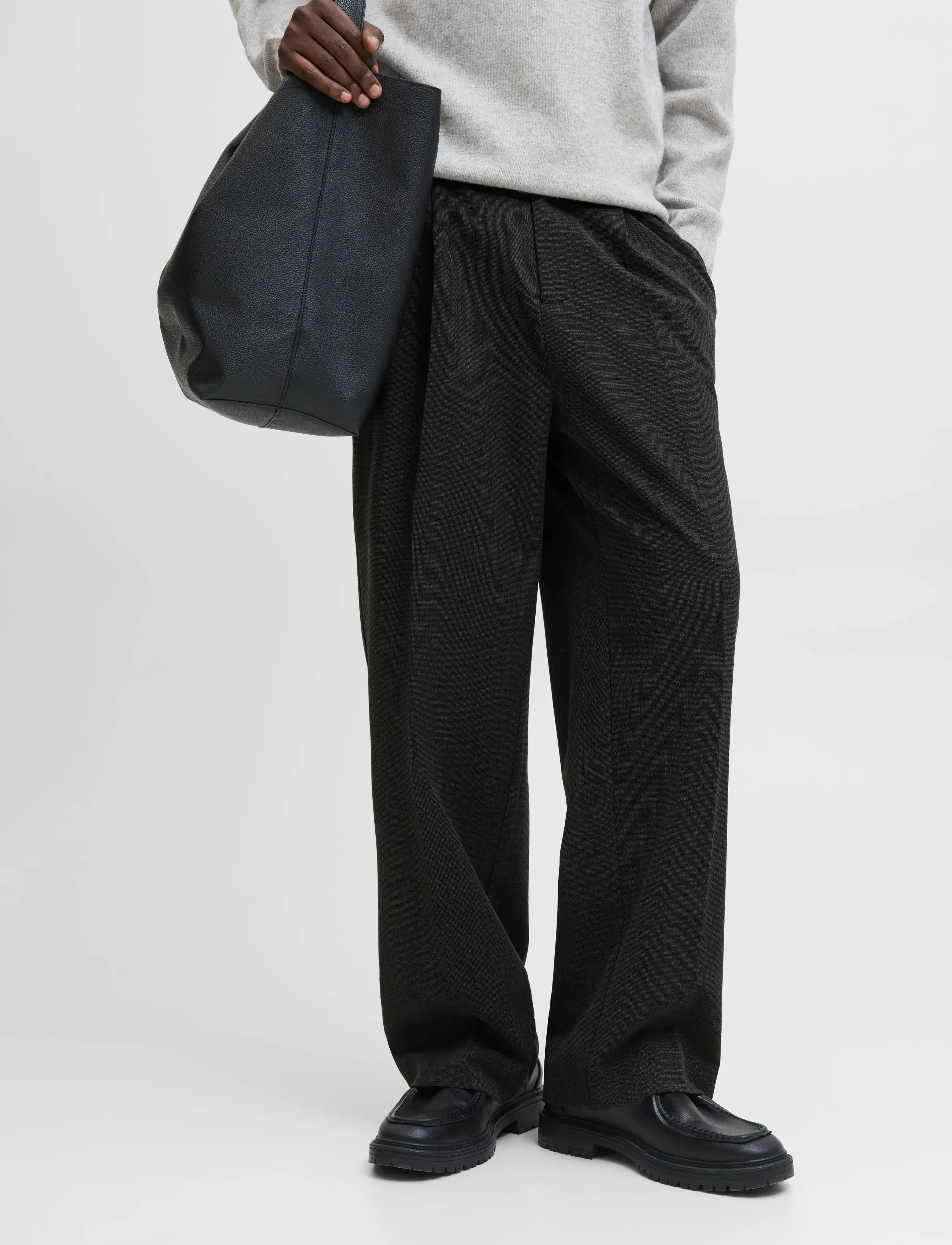 Jack & Jones JPSTBILL DIEGO JOGGER NOOS - Clothing - DARK GREY / grey