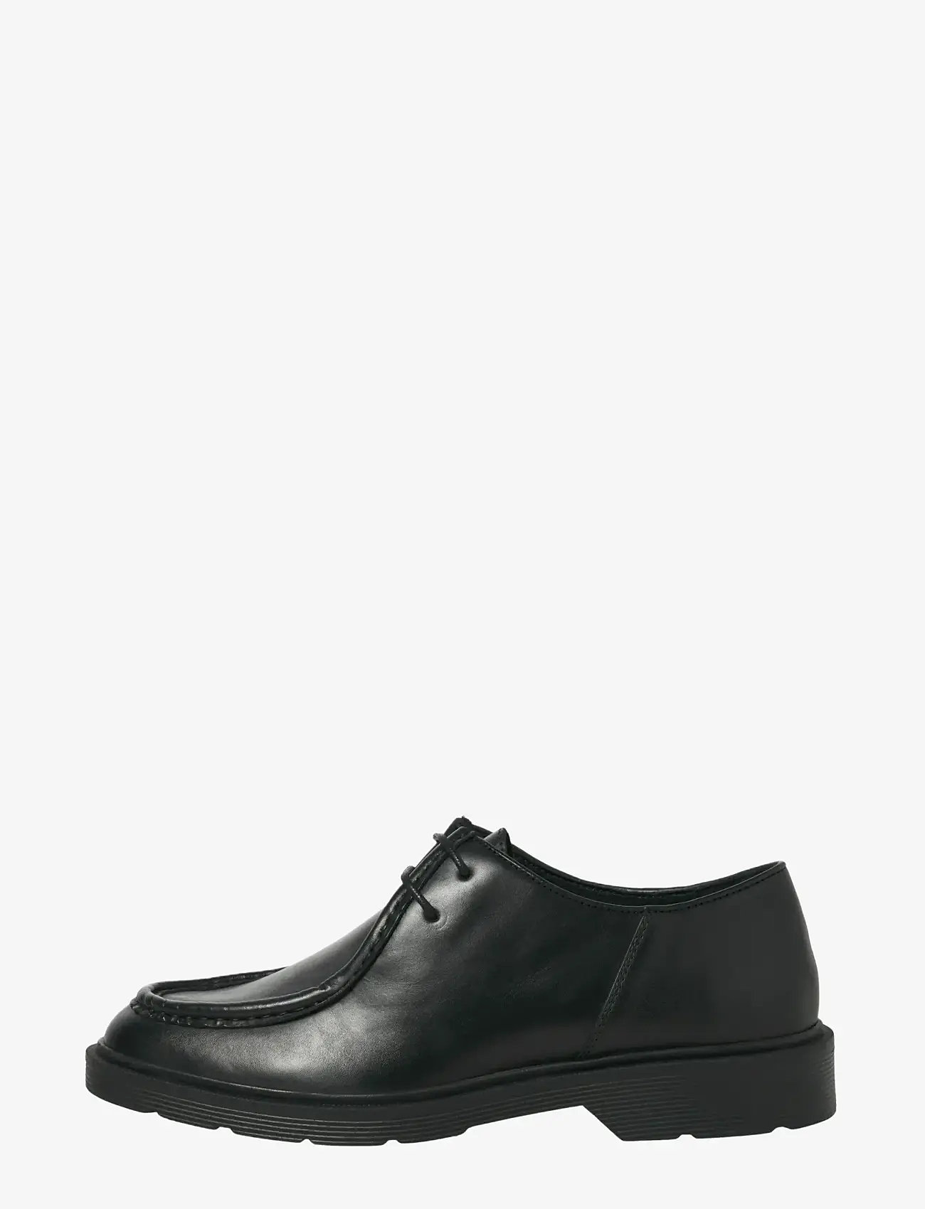 Jack & Jones - JFWAUSTIN LEATHER MOC LN - moc toe sko - black - 1