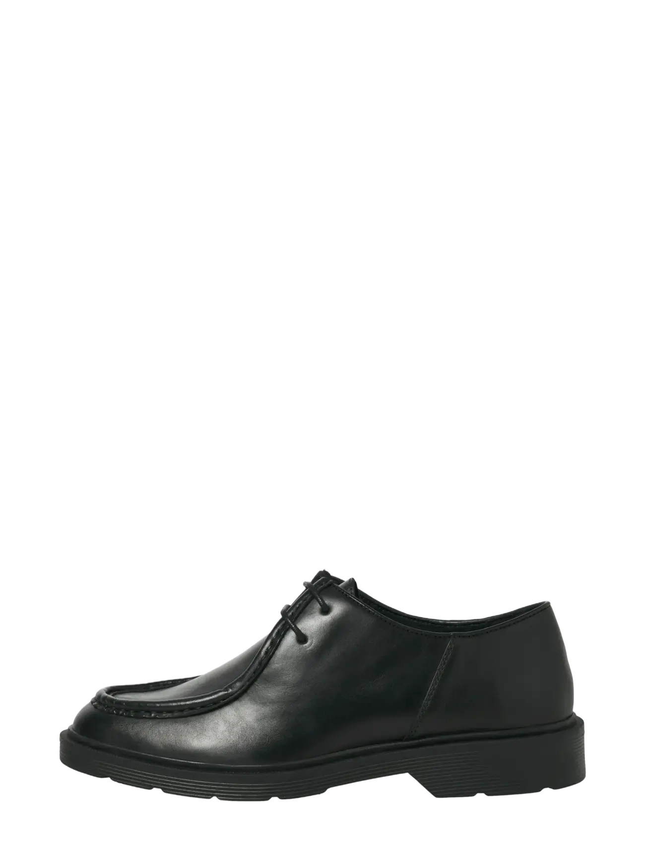 Jack & Jones JFWAUSTIN LEATHER MOC LN - Kengät - BLACK / black