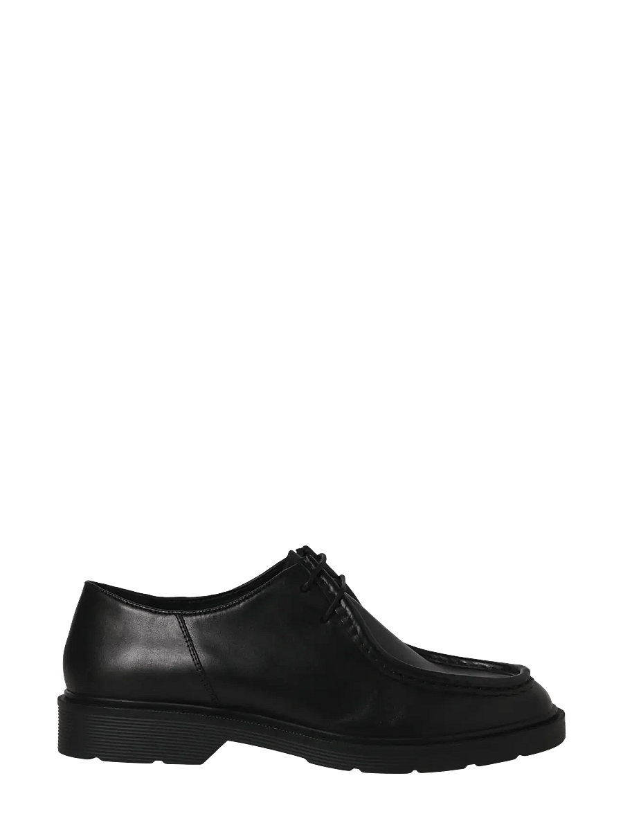 Jack & Jones - JFWAUSTIN LEATHER MOC LN - moc-toes - black - 2