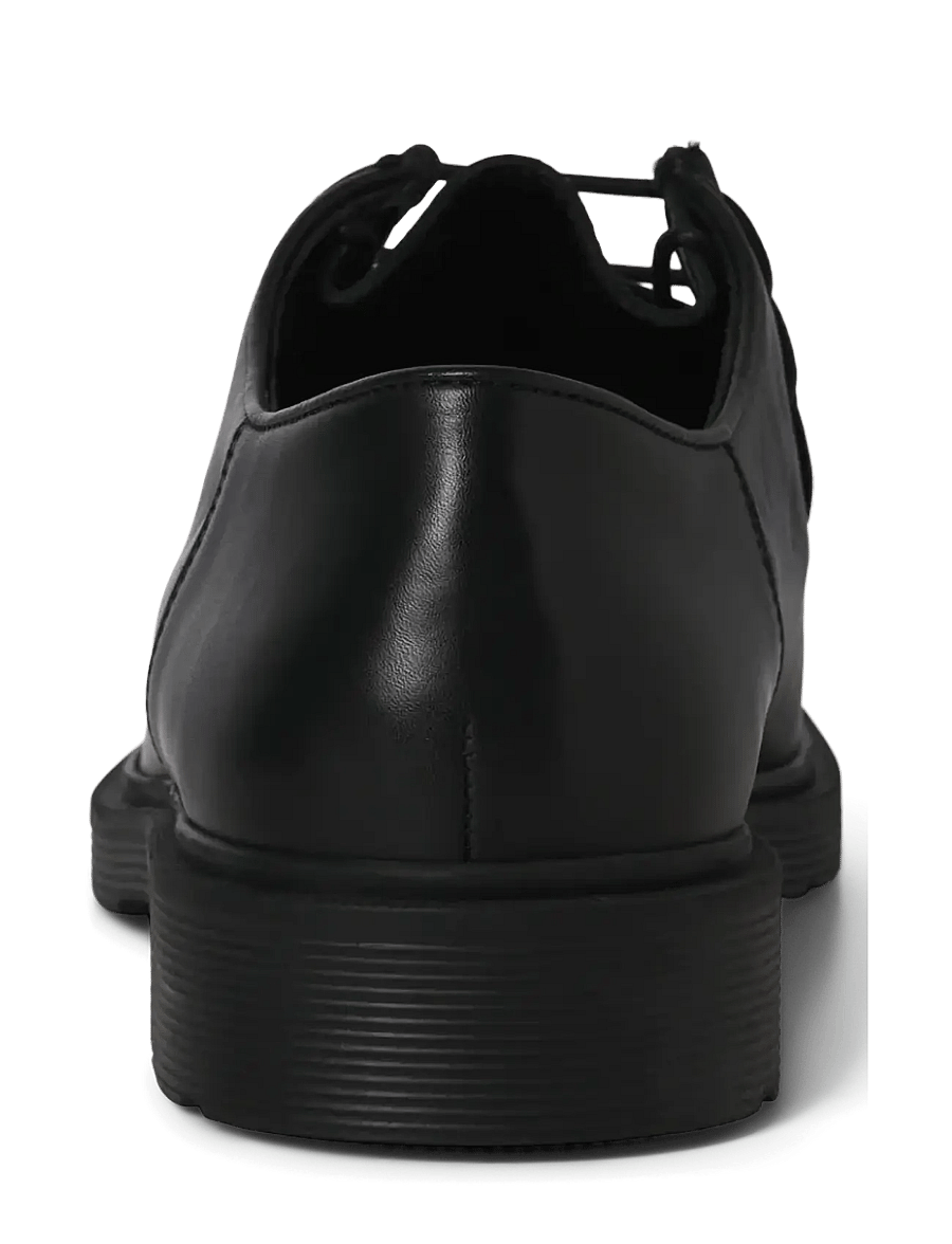 Jack & Jones - JFWAUSTIN LEATHER MOC LN - moc-toes - black - 3