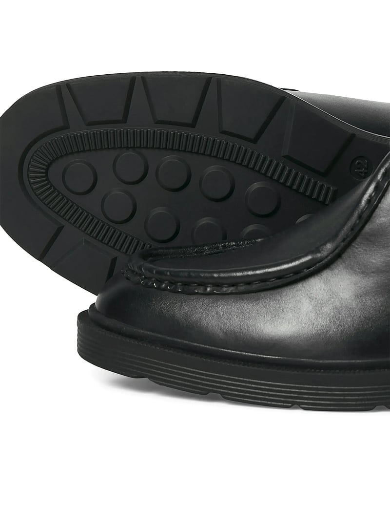 Jack & Jones - JFWAUSTIN LEATHER MOC LN - moc toe sko - black - 5