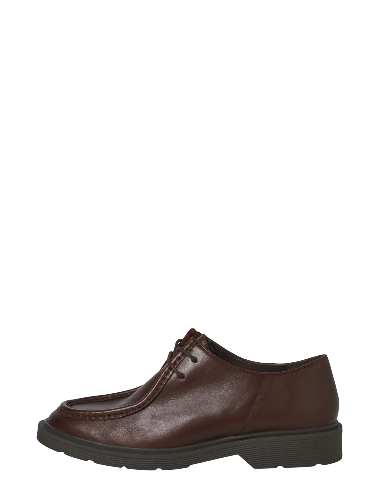 Jack & Jones JFWAUSTIN LEATHER MOC LN - Avalynė - BROWN STONE / brown