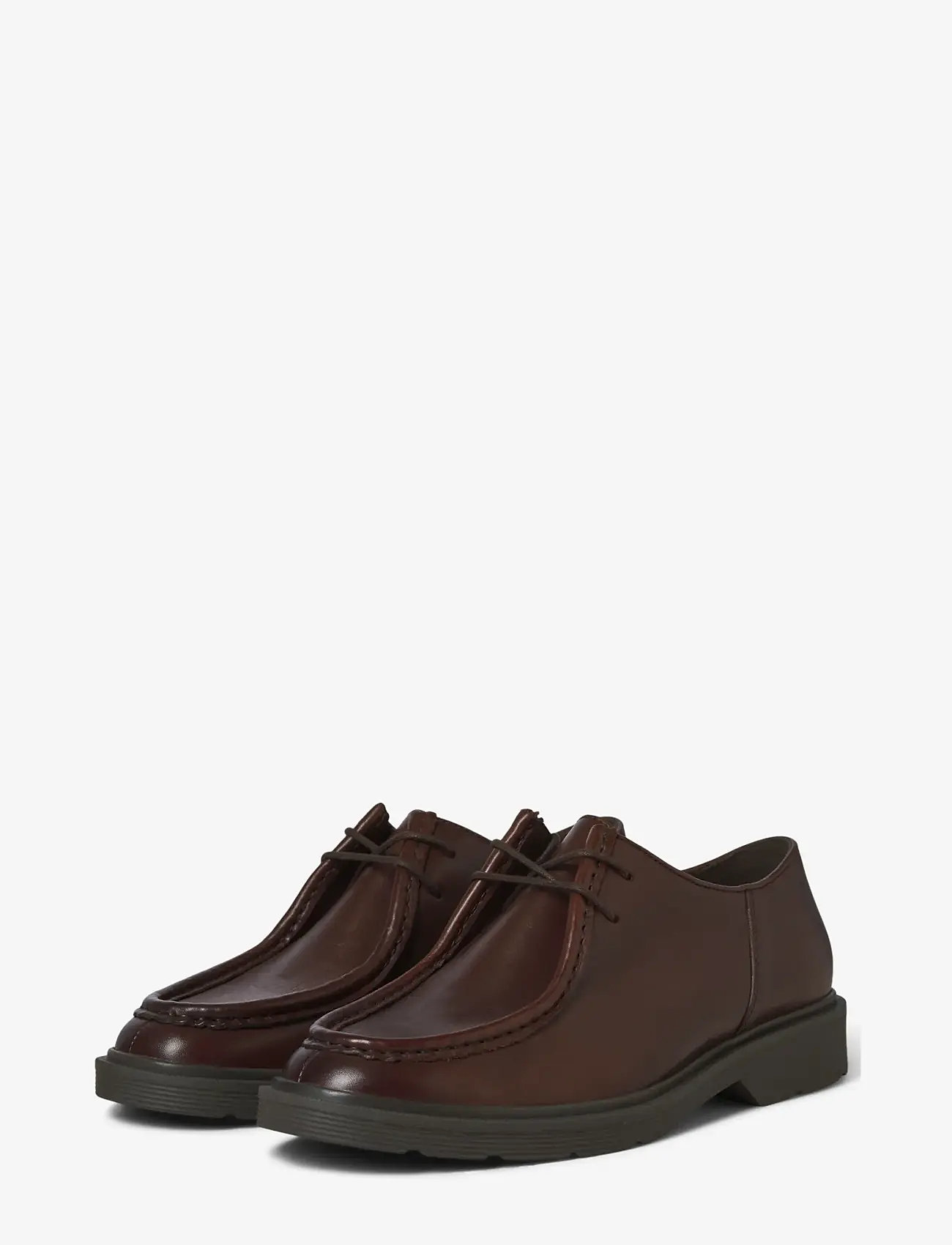 Jack & Jones - JFWAUSTIN LEATHER MOC LN - moc-toe boots - brown stone - 3