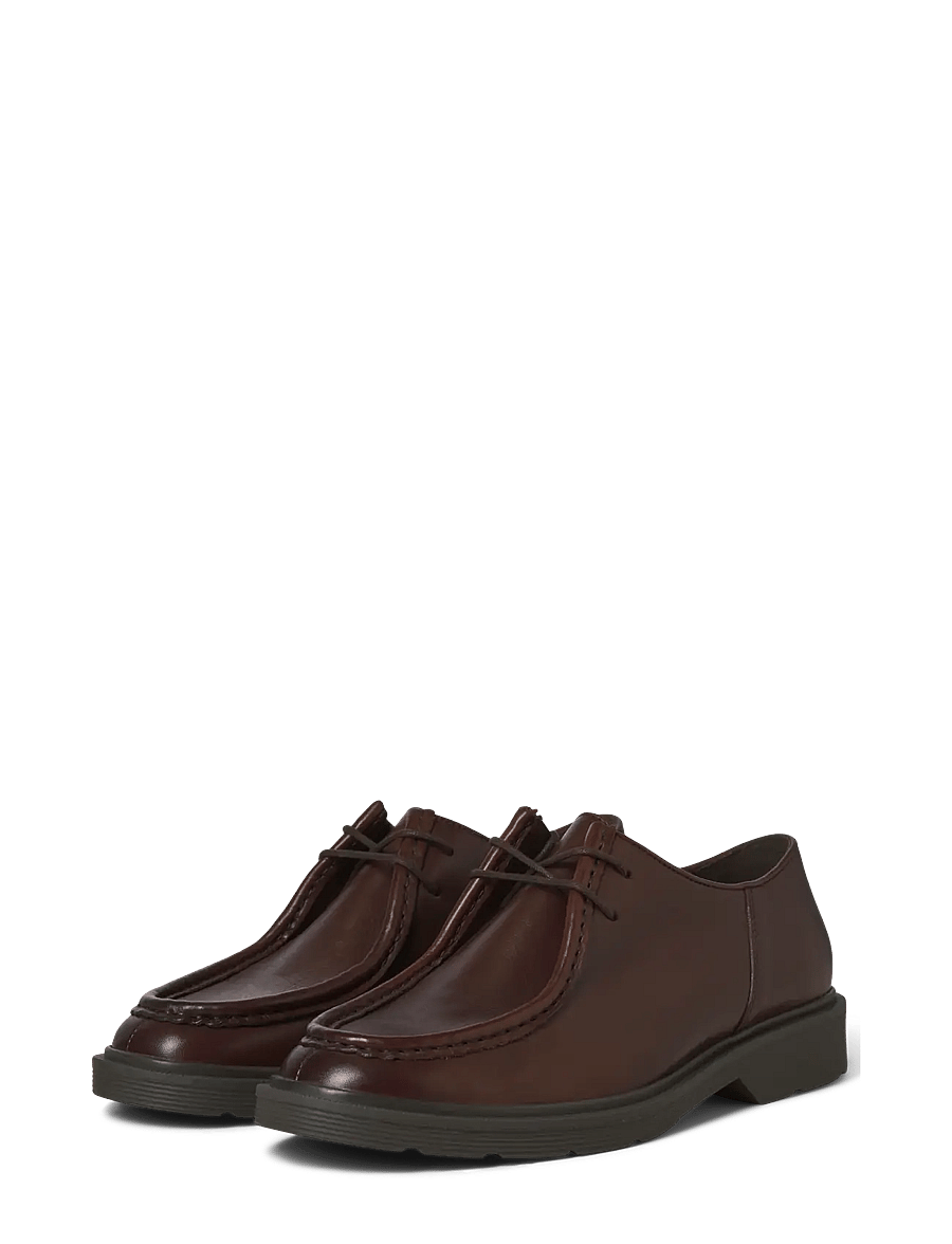 Jack & Jones - JFWAUSTIN LEATHER MOC LN - moc-toes - brown stone - 3