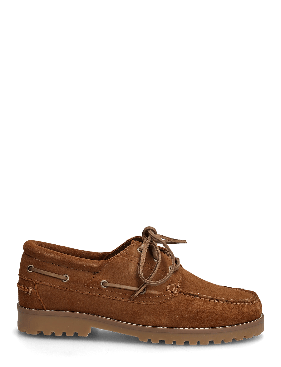Jack & Jones - JFWBROOKLYN SUEDE BOAT SHOE LN - collecties - cognac - 1