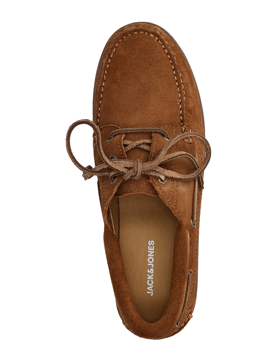 Jack & Jones - JFWBROOKLYN SUEDE BOAT SHOE LN - collecties - cognac - 3