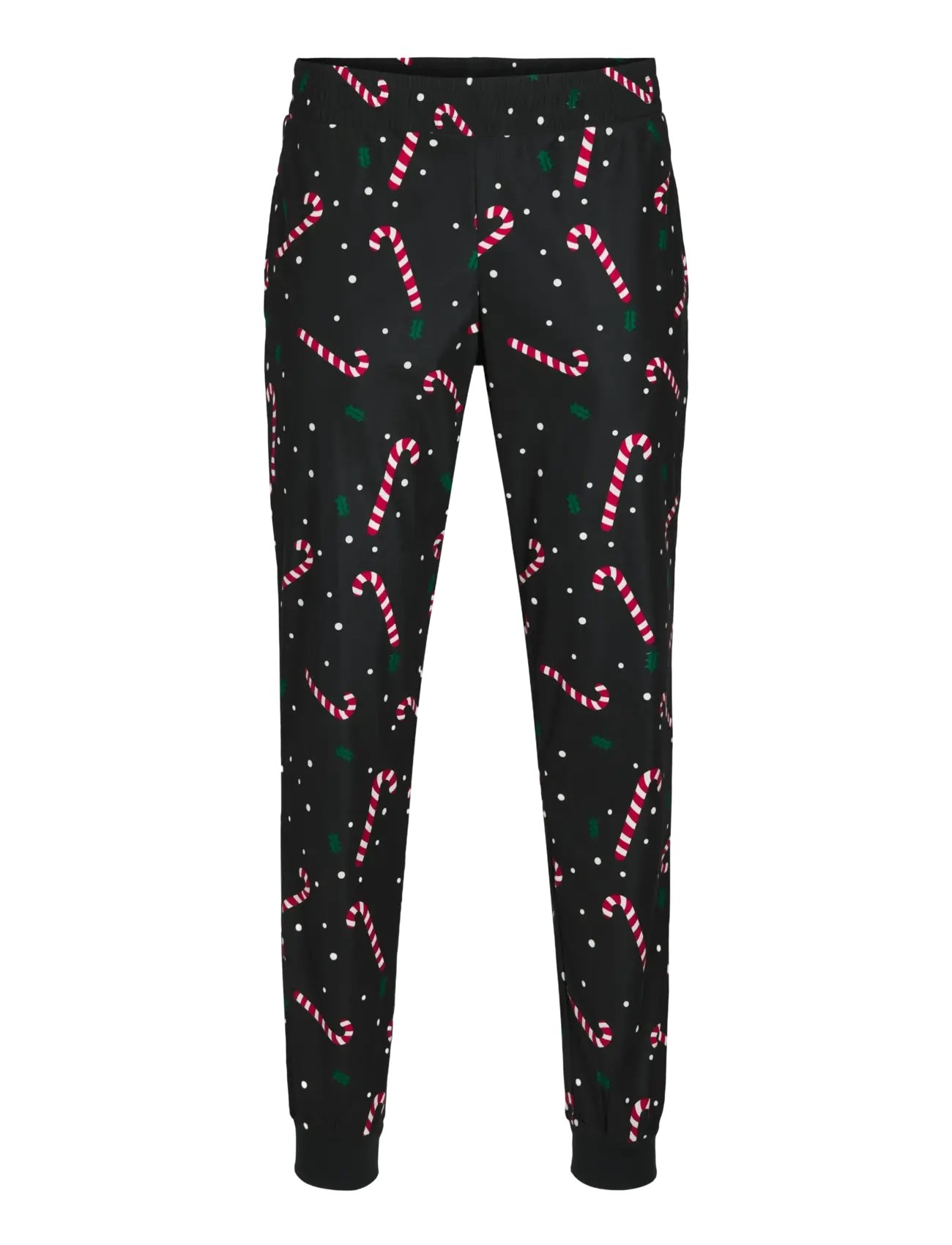 Jack & Jones - JACTRISTAN PRINTED LOUNGE SET W - pyjamasetit - black - 3