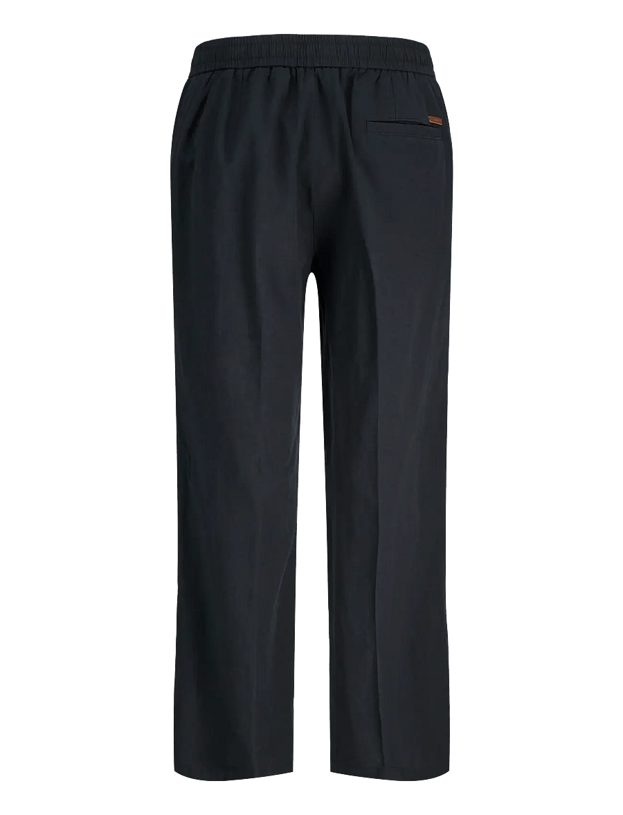 Jack & Jones - JPSTBILL DIEGO SUMMER PANTS STYD SS25 - linased ülikonnapüksid - black - 2