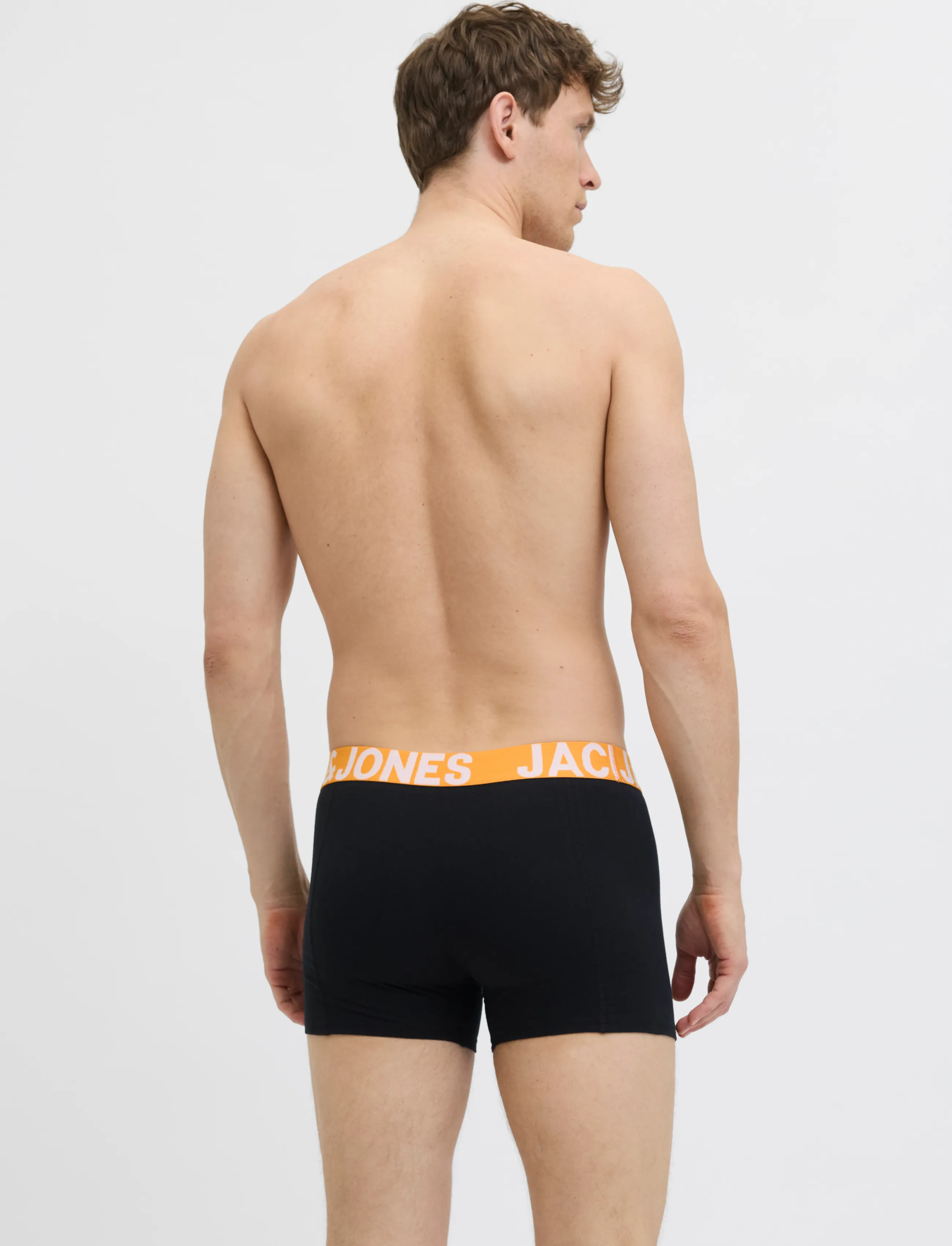 Jack & Jones - JACCONOR SOLID TRUNKS 3 PACK NOOS - boxerkalsonger - black - 2