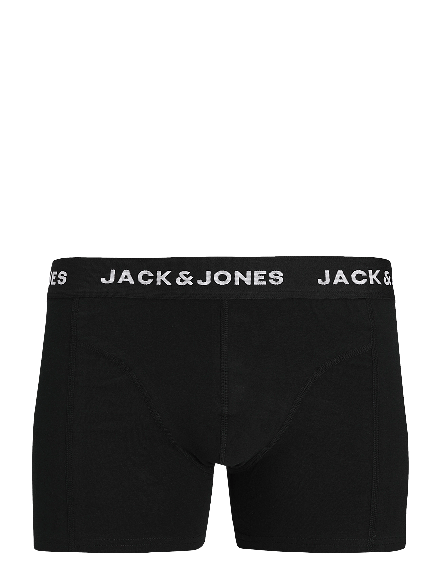 Jack & Jones - JACCONOR SOLID TRUNKS 3 PACK NOOS - unterhosen im multipack - black - 1